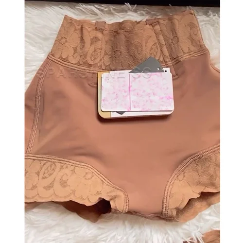 Imagen 2 del producto Fajas colombianas de cintura alta para mujer, pantalones cortos levantadores de glúteos, moldeador de cuerpo, bragas con Control de barriga, fajas adelgazantes Bbl, ropa interior