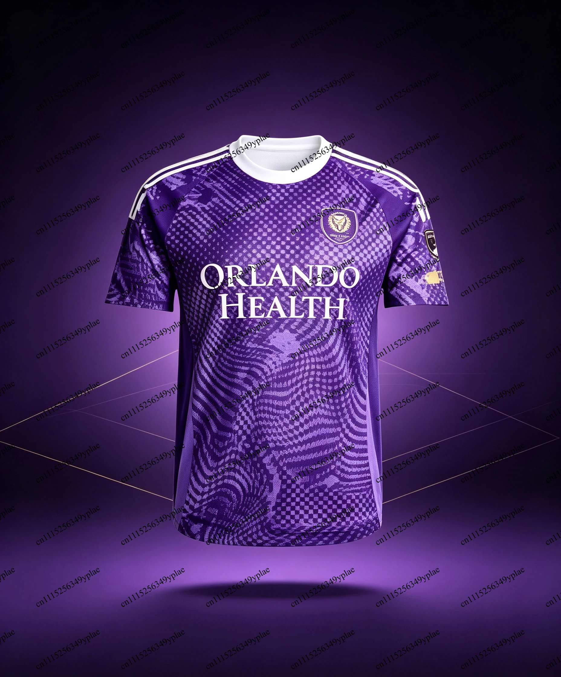 26‑27 Orlando City Soccer Jersey Men Short Sleeve Quick Dry Football Fan Version Match Training Tee Sport Uniform Moto
