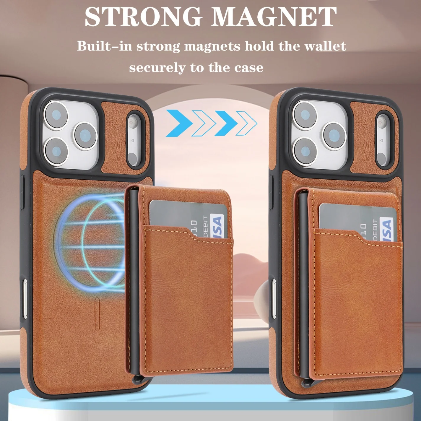 Light Matte Personalized Luxury Covers For Apple iPhone 12 14 Pro Max Plus 16 15 13 Cover Camera Protection Card Holder Wallet