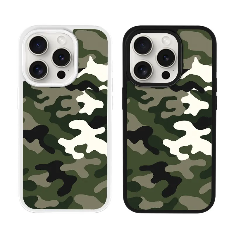

Camouflage Phone Case for iPhone 16 15 14 13 12 11 Plus Pro Max Stylish Protective Rugged Style Shockproof AntiDrop Case