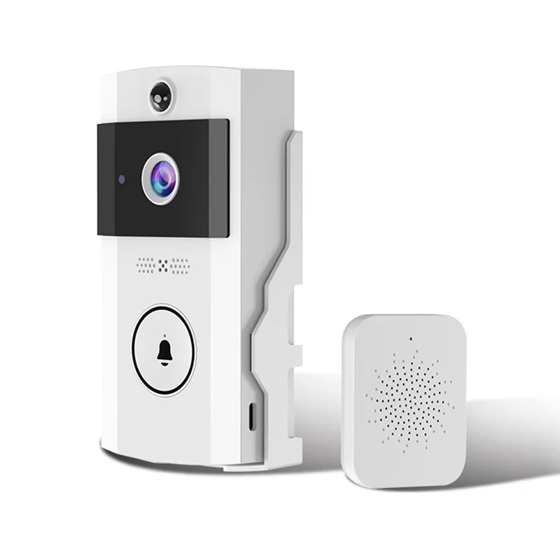 A68Z Smart WIFI Doorbell Camera With Solar Charging, Waterproof, Night Vision, HD, Two-Way Intercom Voice For Home Security
