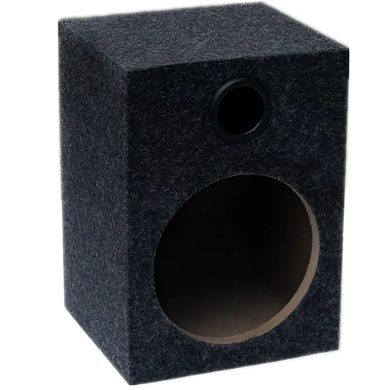 

A73Q-Car Single 8-Inch Speaker Box Universal Sealed Speaker Boxes Car Speaker Box Car Subwoofer Boxes For Car Music