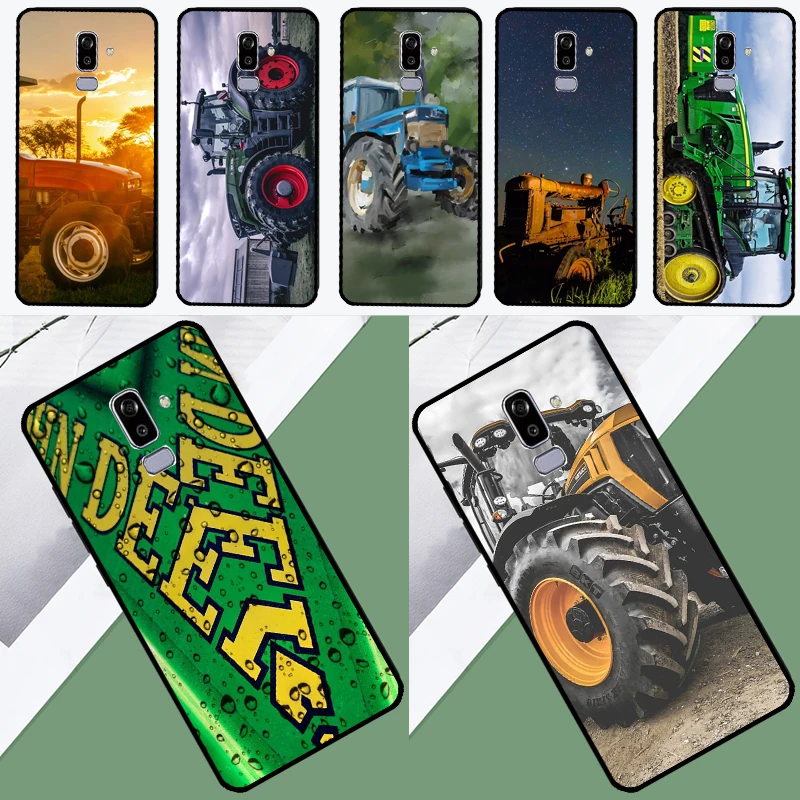 Farm Vehicle Tractor Case For Samsung Galaxy J7 J5 J3 2017 J1 A3 A5 2016 A6 A8 J4 J6 Plus A7 A9 J8 2018 Cover