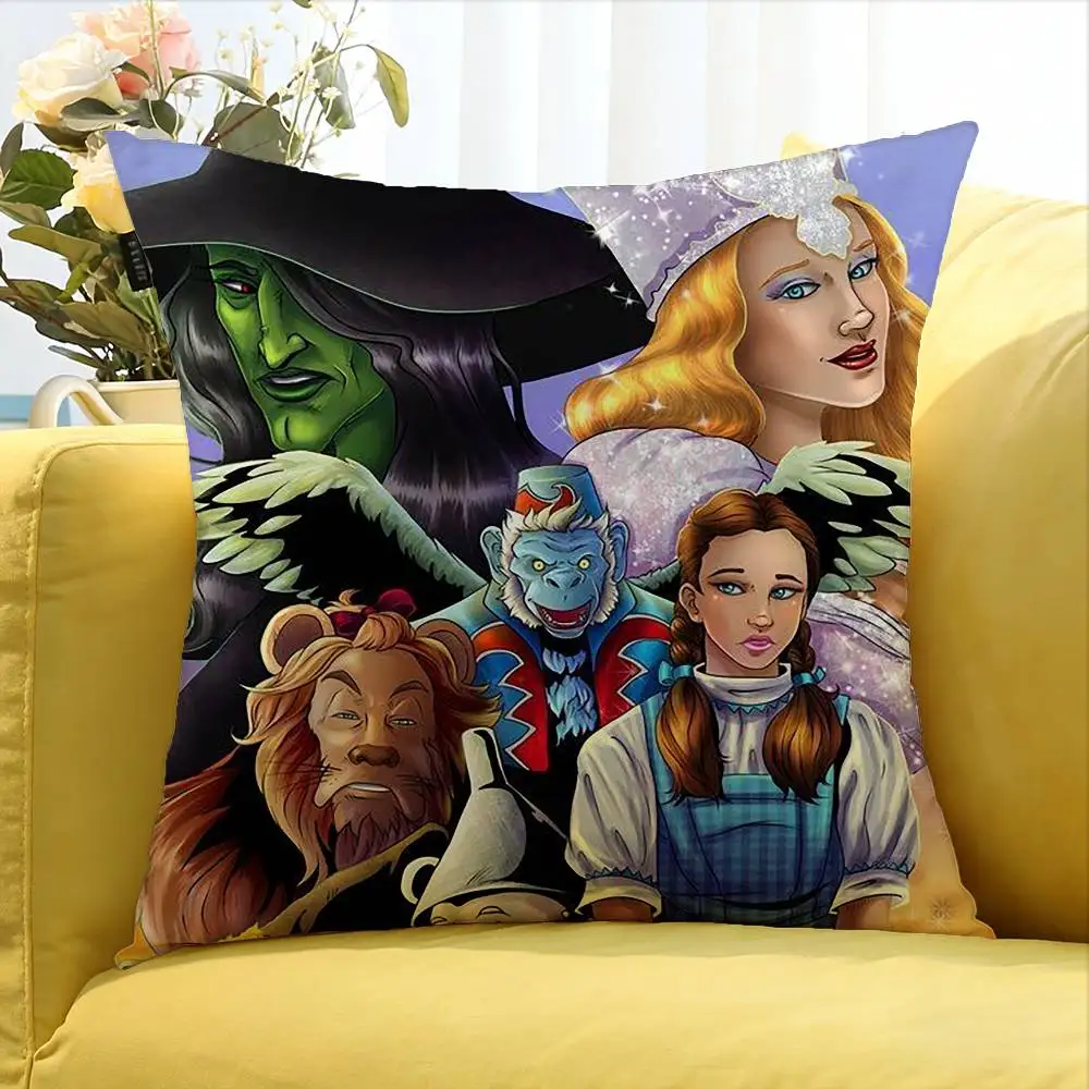 The Wonderful Wizard of Oz   Various Sizes Square Pillow Case For Car Home Bedchamber Decor