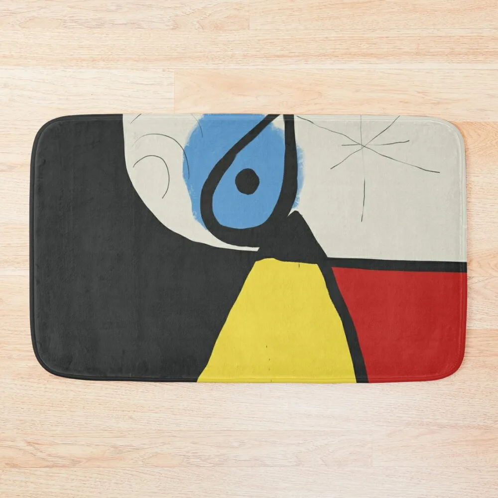 

Joan Mirò #8 Bath Mat Bathroom Rugs And Set Entrance Door Bathroom Gadgets Toilet Rug Mat