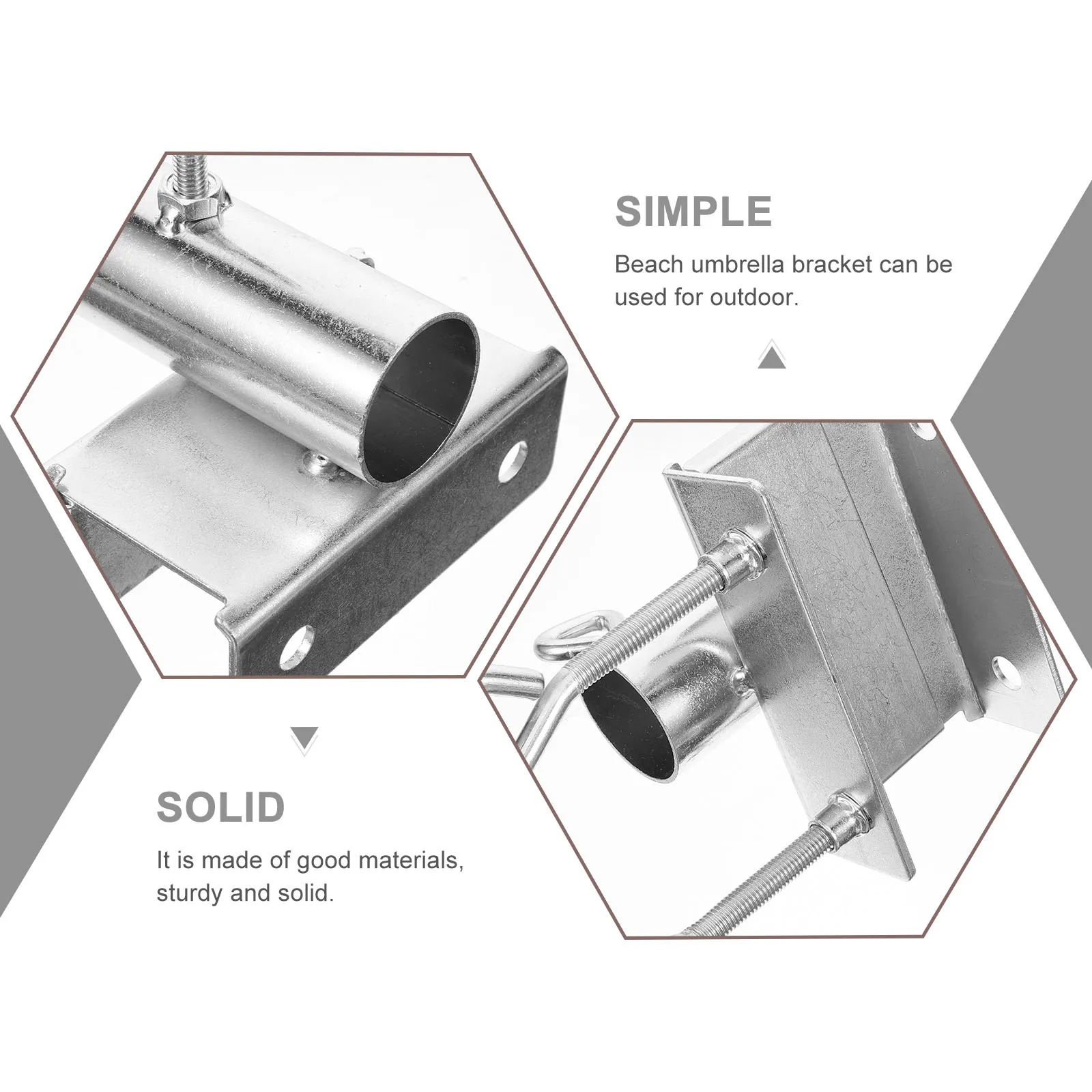 

Umbrella Holder Parasol St Durable Beach Ground Bracket for Patio Garden Outdoor Practical Umbrella St parasol bracket garden