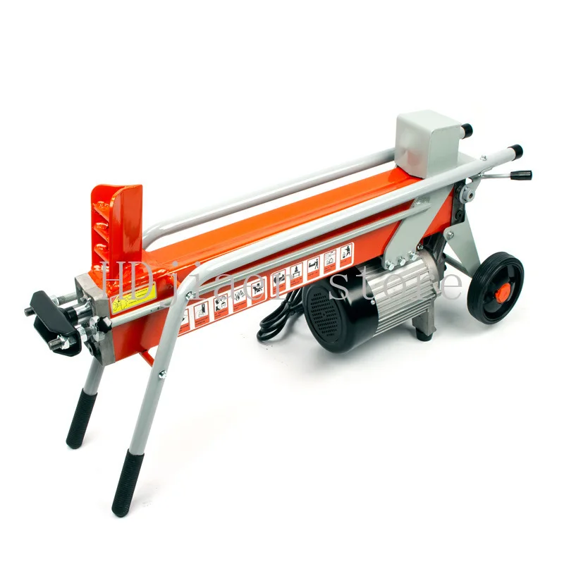

8 tons electric hydraulic firewood splitter 2200W rural household firewood splitter, cross cutter head wood splitter