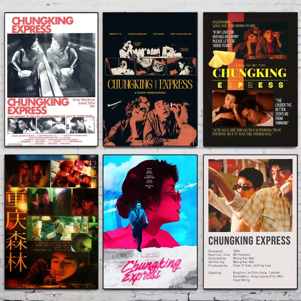 Movie C-Chungking Express Poster Vintage Wall Art Aesthetic Room Decor Print Living Room Bedroom Home Decoration