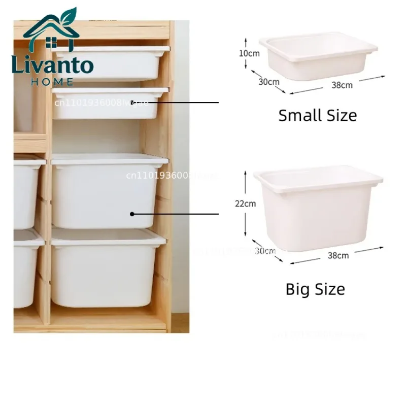 

Children Room Preschool Floor Stand Storage Bookshelf Book Rack Wooden Four Layers Kids Toys Sundries Storage Cabinet Wood