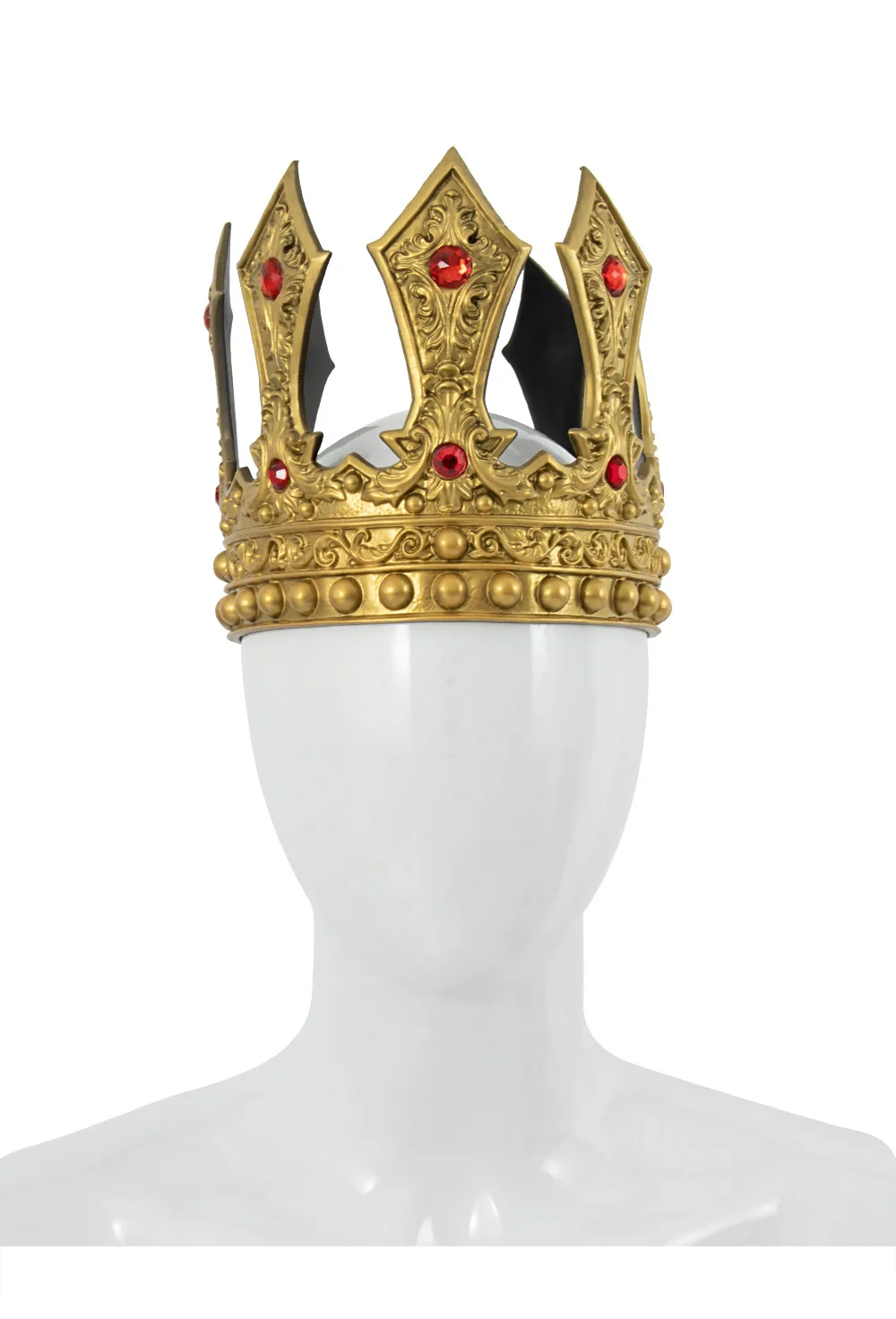Königliche Kronen Cosplay König Königin Kronen Prinzessin Tiara Halloween Party Kostüme Zubehör Weihnachten Maskerade Kopfbedeckung Kostüm – Detail 13