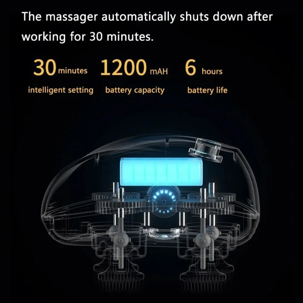 

Многофункциональный электрический массажер для домашних животных, перезаряжаемый через USB, портативная массажная расческа для кошек, трехскоростная регулировка, водонепроницаемый