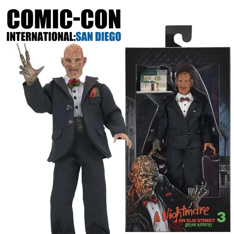 

NECA Tuxedo Freddy 8 "Action Figure Model A Nightmare ON Elm Street 3 Freddy Doll Horror toys Garage Kit ﻿