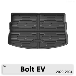 For Chevrolet Bolt EV 2022 2023 2024 Cargo Liner Custom Fit TPE Trunk Mats All Weather Cargo Mats Waterproof Chevy Accessories