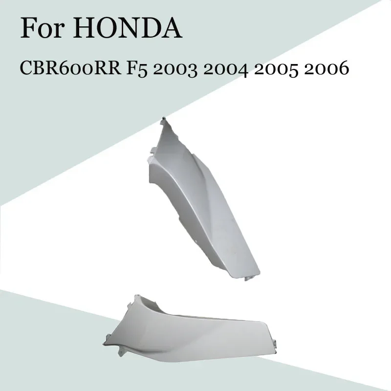 

For HONDA CBR600RR F5 2003 2004 2005 2006 Motorcycle Unpainted Head tube Trim Covers ABS Injection Fairing Accessories