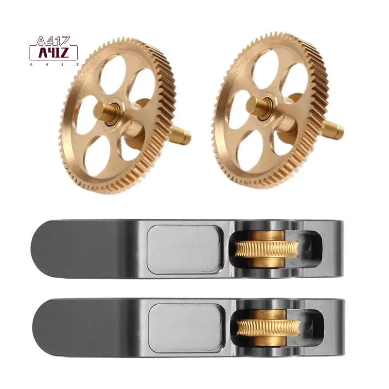 

A41Z-2 Set All-Metal Extruder Gear Kit For Bambu Lab A1/A1mini Claw Gear RNC Nano-Coated Hardened Steel Helical Gear Wear