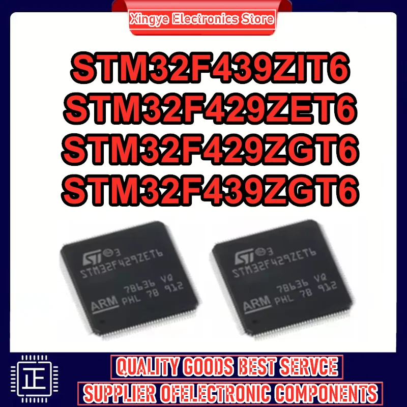 

Микроконтроллеры STM32F429ZET6, STM32F429ZGT6, STM32F439ZGT6, STM32F439ZIT6, STM32F429ZE, STM32F429ZG, STM32F439ZG, STM32F439ZI, STM32F429, STM32F439