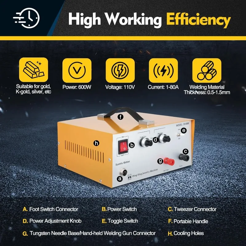 Portable Jewelry Welder Pulse Permanent Jewelry