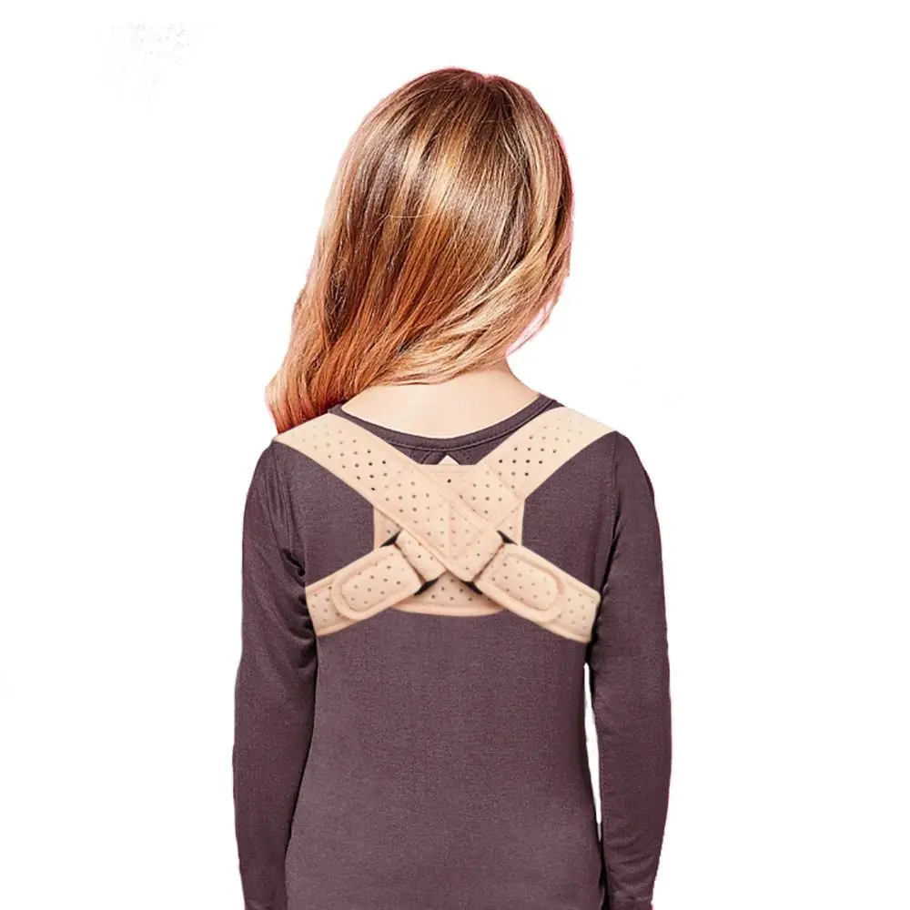 Composite Cloth Clavicle Brace Hunchback Correction Adjustable Strap Posture Corrector