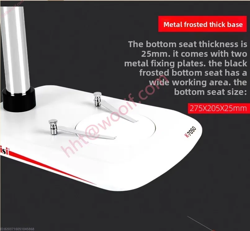 Para microscopio Trinocular Kaisi K-37050 B3 con cámara para reparación de teléfonos móviles