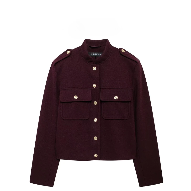 

European and American Style, New Women's Clothing, Elegant Temperament, Fashionable Classic Soft Short Jacket, Beautiful Coat