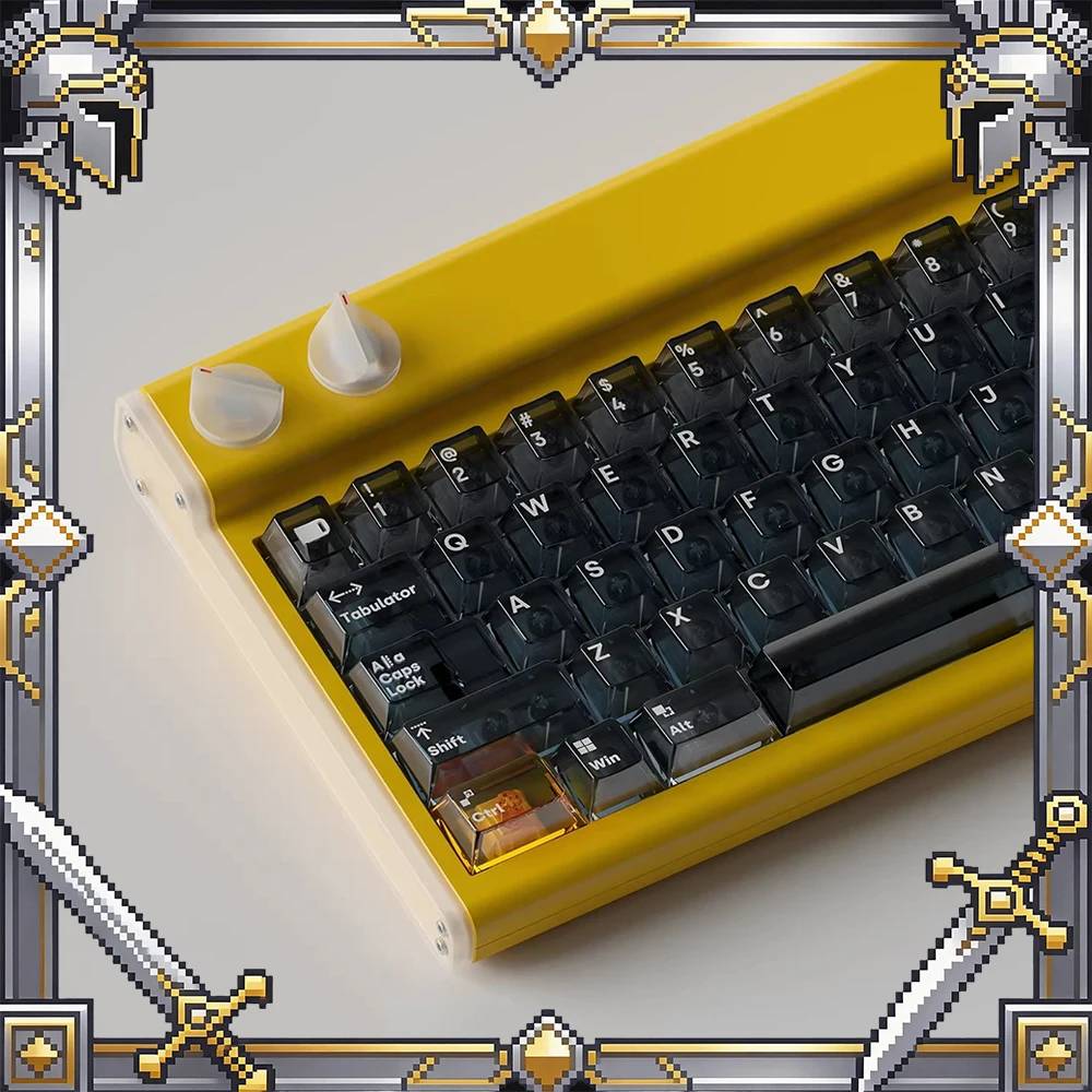 DEADLINEstudio AirBounce PC Keycaps Fog Permeable Keycap Original Factory Height Personalized Keyboard Keycaps Customized PC