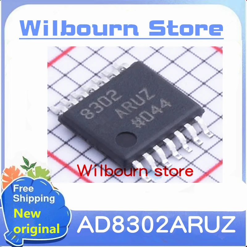 

5PCS~20PCS/LOT AD8302ARUZ AD8302ARU 8302ARUZ 8302ARU TSSOP14 New original