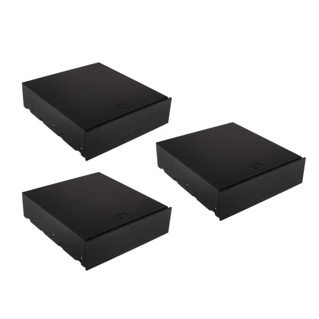 Hard Drive Protective Case Plastic Tray Box Secure Storage Organizer for Desktop Computer Accessories