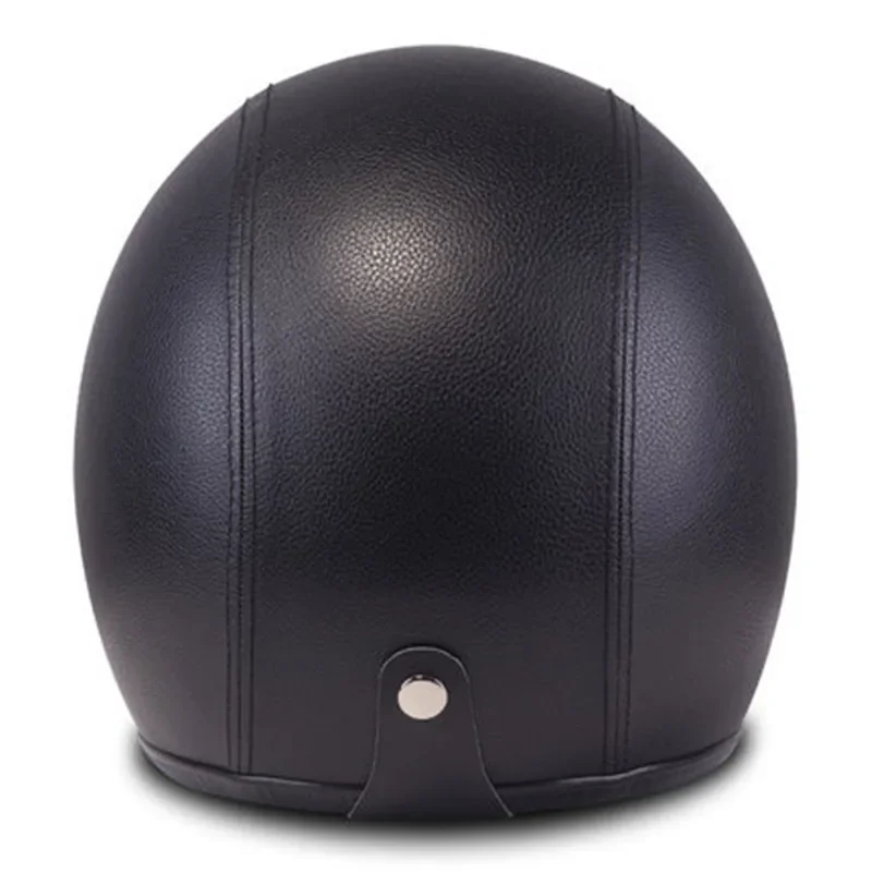 Retro vintage cafe racer capacete da motocicleta rosto aberto casco jet kask casque piloto 2025 venda quente