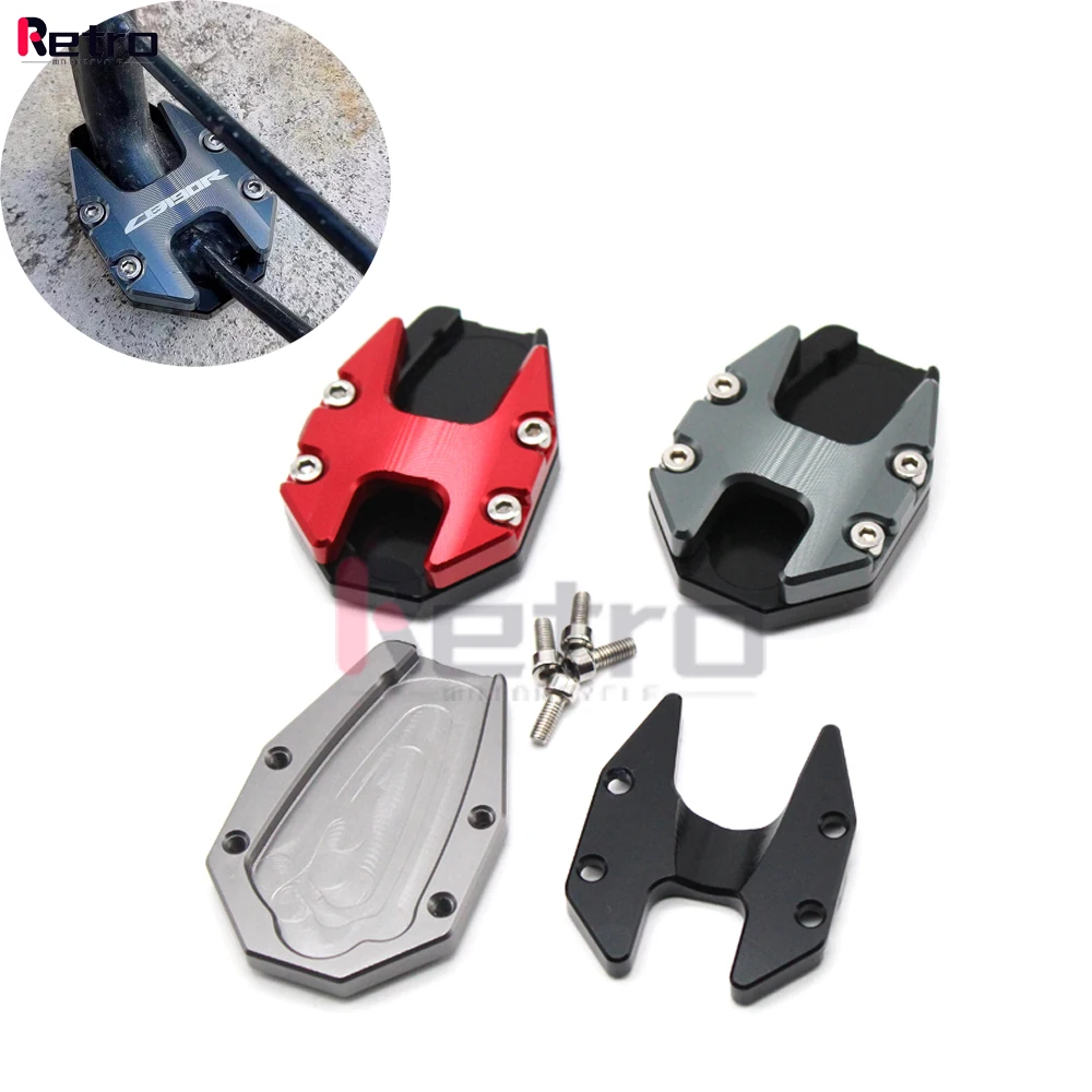 

Для мотоциклов HONDA CB190R 2016-2020, CB190X 2017-2020: Увеличитель площади опоры подножки (подножка-удлинитель)