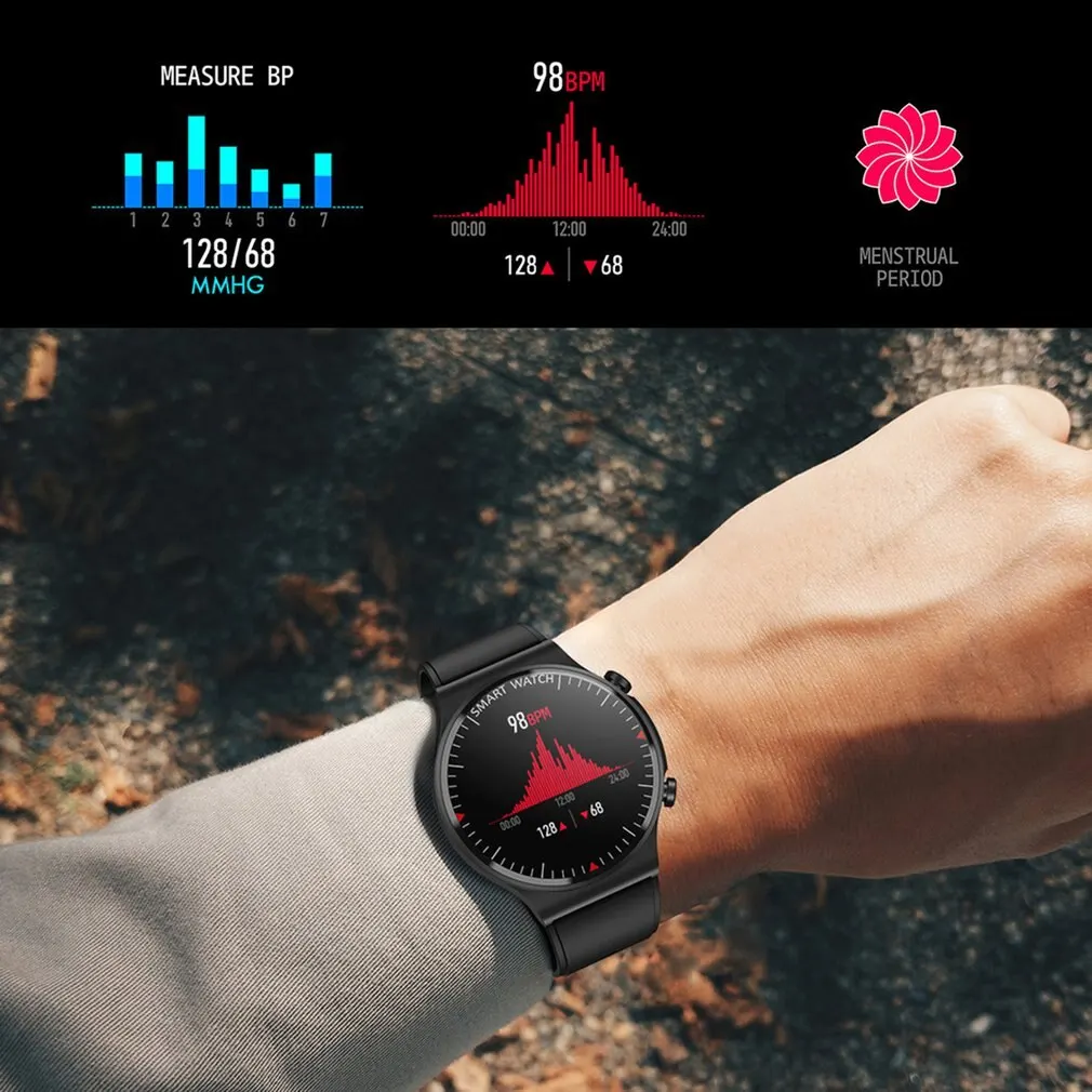 AW11 reloj inteligente con Bluetooth para hombre y mujer, pulsera deportiva con llamadas, Monitor de ritmo cardíaco y sueño