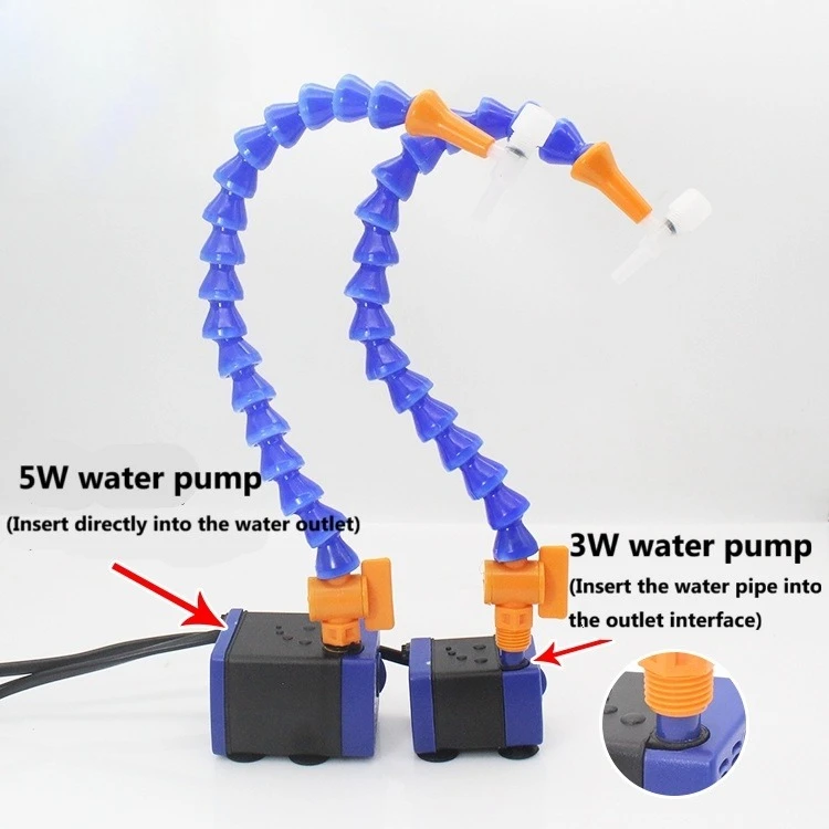 Jade Carving Tools Water Circulating Dripping Cooling Device Jade Cutting Polishing Worktable USB Water Pump with Tray