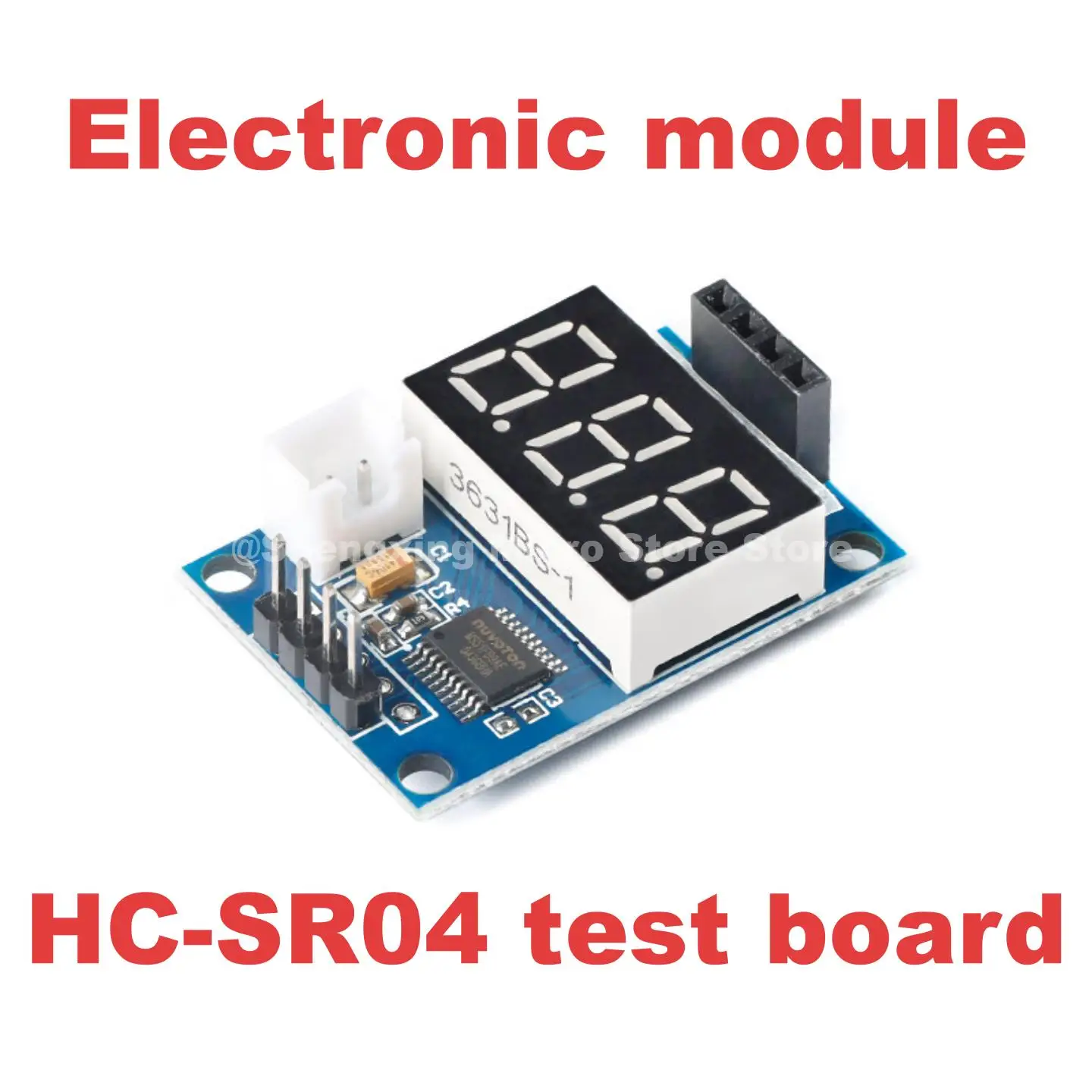 10PCS Original HC-SR04 Ultrasonic Sensor Test Board with Digital Display and Serial Output