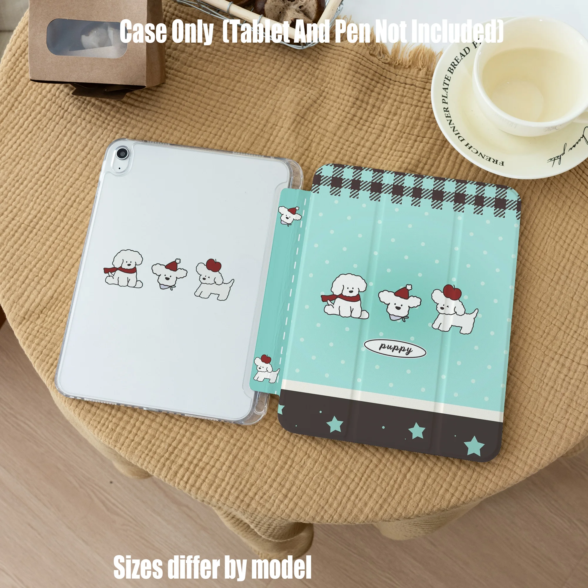 

Стильный чехол для Apple iPad 10.9, 10.2 дюйма, Air7 Pro 11, Mini, мягкий чехол с полной защитой и элегантными цветами, подходит для всех моделей iPad