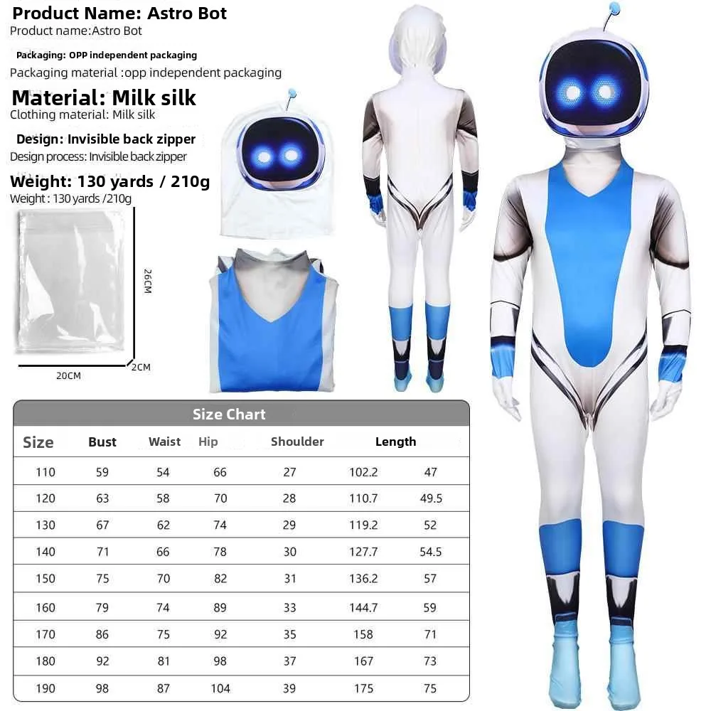 زي تنكري روبوت سوني يونيفرس، بدلة للهالوين وعروض المسرح، ملابس نسائية عرقية أنيقة لمجموعة الشتاء
