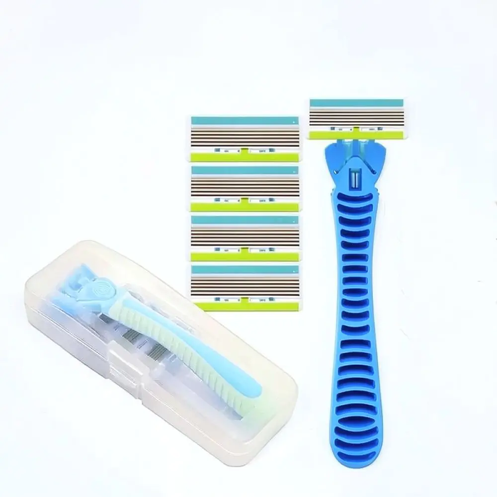 Hair Remover Razor For Women Portable Manual Shaver Body Bikini Trimmer Underarm Smooth Skin Beauty Grooming Set