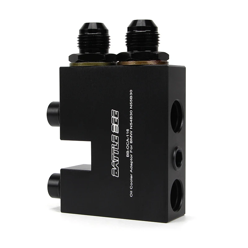 -Engine Oil Cooler Adapter for BMW E82 E89 E90 E92 E93 F20 F22 F34 F30 F32 F36 N54 N55 Car Modified Oil Radiator BB-OCA-116