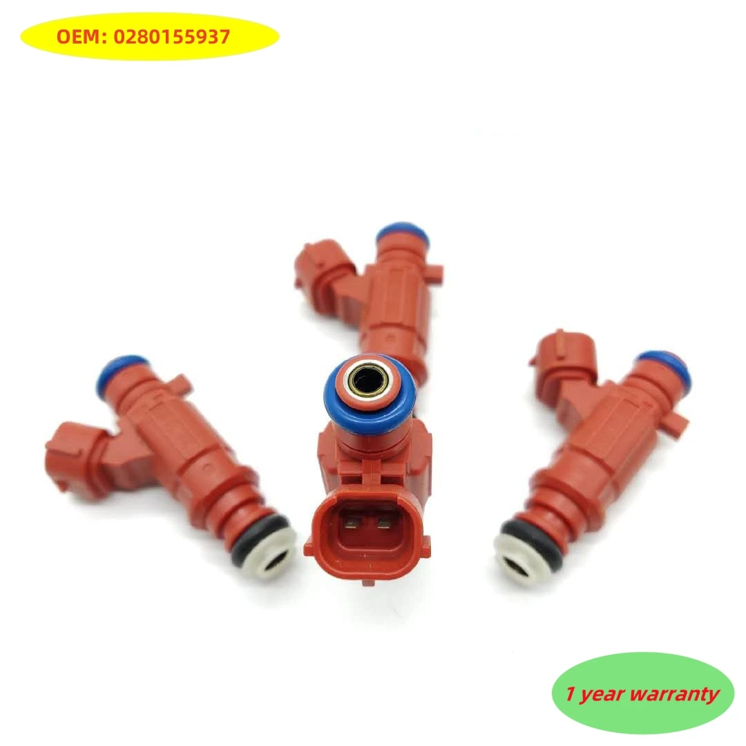 

4x New High Quality Fuel Injector 0280155937 02801559370 16600-5M100 166005M100 For 2000-2002 Nissan- Sentra 1.8L