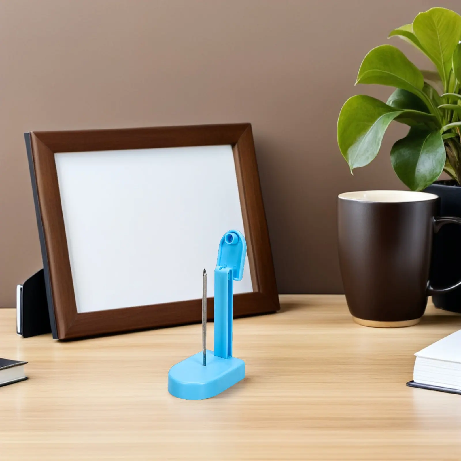 Metal Receipt Spike Holder 3 Piece Desk Bill Note Organizer for Office Kitchen Restaurant Counter