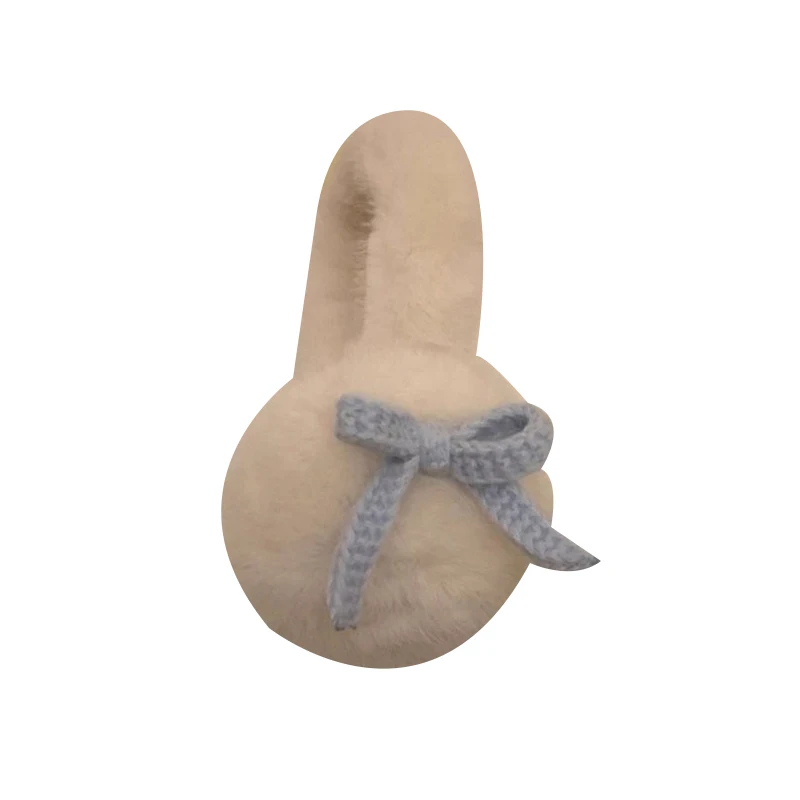 Nuovo Cartoon Bow Decorazione Paraorecchie Protezione dal freddo Peluche Scaldaorecchie Spessore Inverno Caldo Paraorecchie Antivento Copertura per le orecchie Paraorecchie