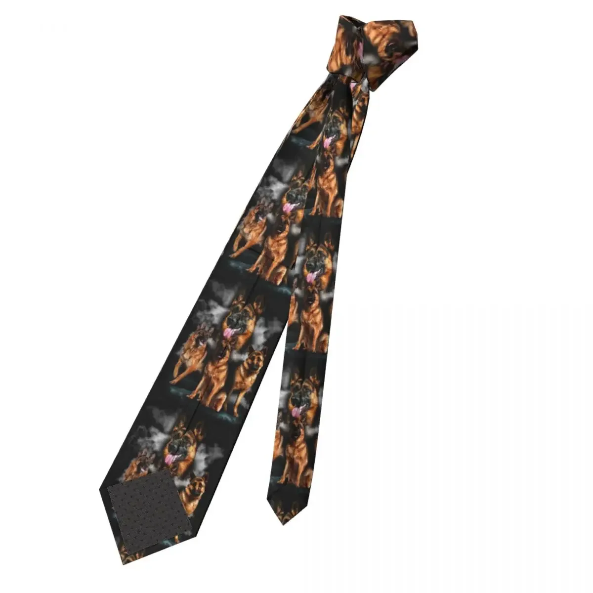 German Shepherd Dog Necktie Unisex Polyester 8 cm Gsd Lover Animal Neck Tie for Men Fashion Classic Accessories Gravatas Party