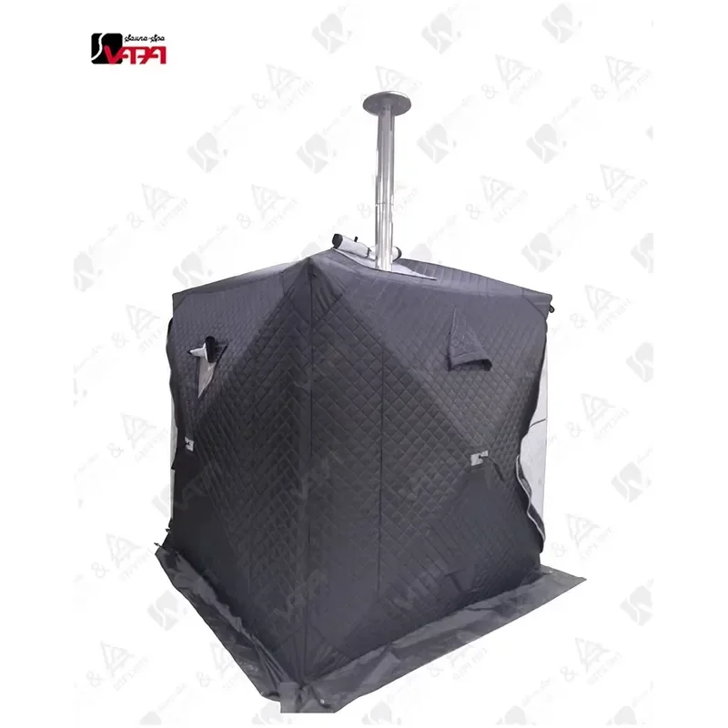 Manufacturer Winter Thickened with Sauna Stove Waterproof Outdoor Portable Tent