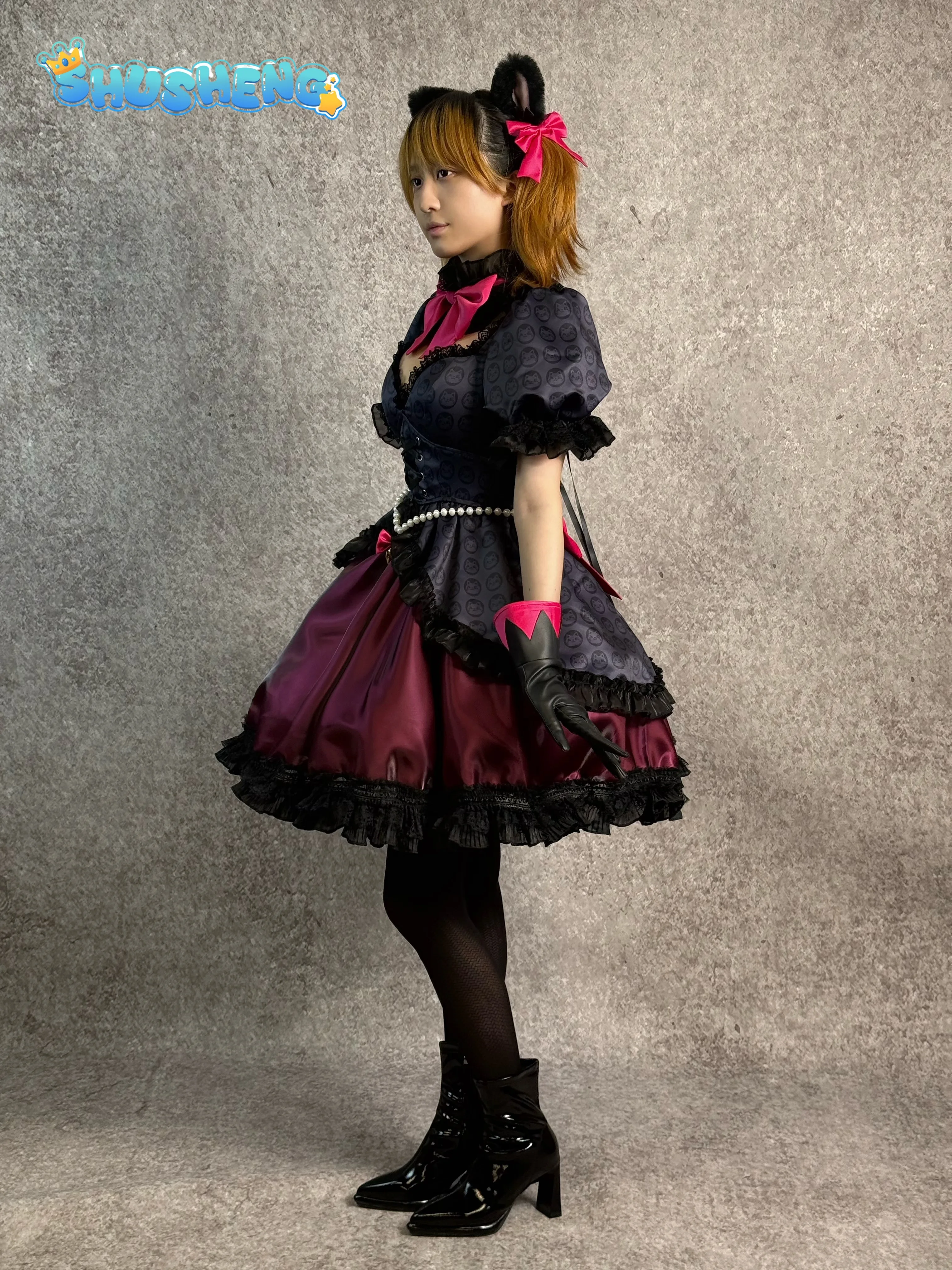 Game Overwatch D.Va black cat  - Dva Cosplay Prop 评论和价格