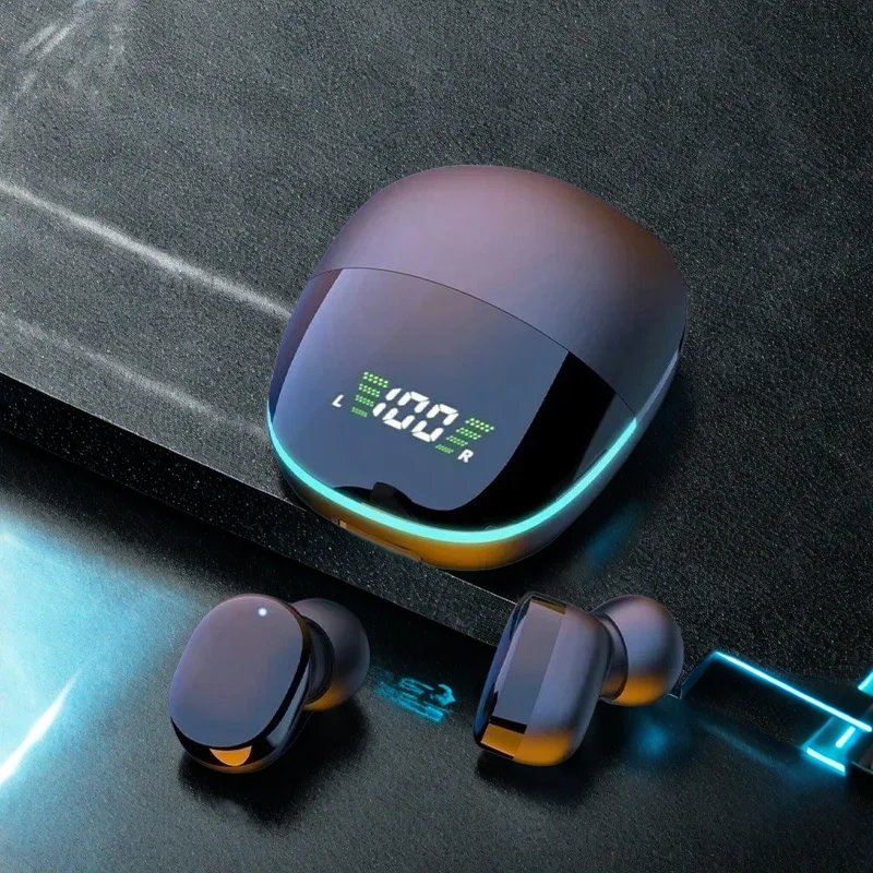 

Новая беспроводная Bluetooth-гарнитура TWS, наушники Bluetooth, спортивные наушники-вкладыши, гарнитура с микрофоном, подходит для смартфонов