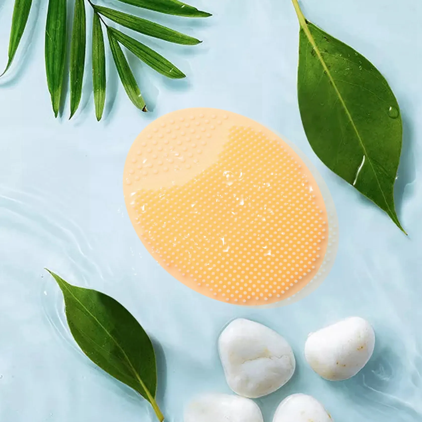 

ABBK-4 шт., спа-силиконовая подушечка для мытья красоты, скраб для кожи, чистящая подушечка для мытья лица, отшелушивающая щетка для лица, очищающее средство