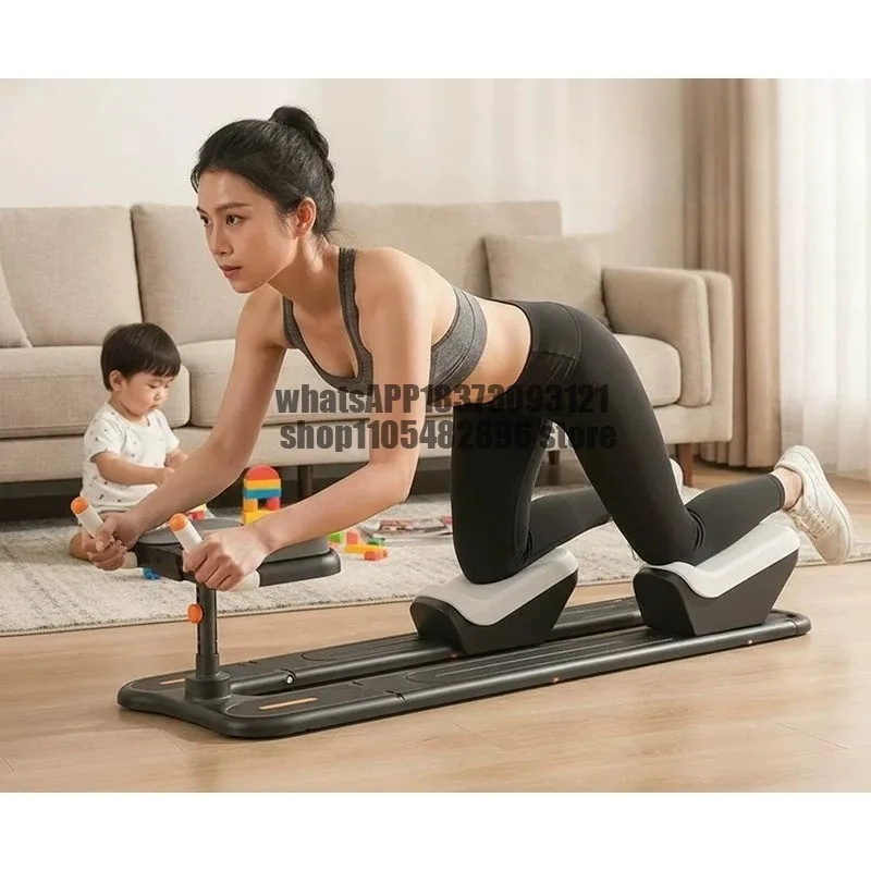 German crawler, waist machine, home indoor fitness, home lumbar spine, spinal trainer, curl belly and thin belly artifact