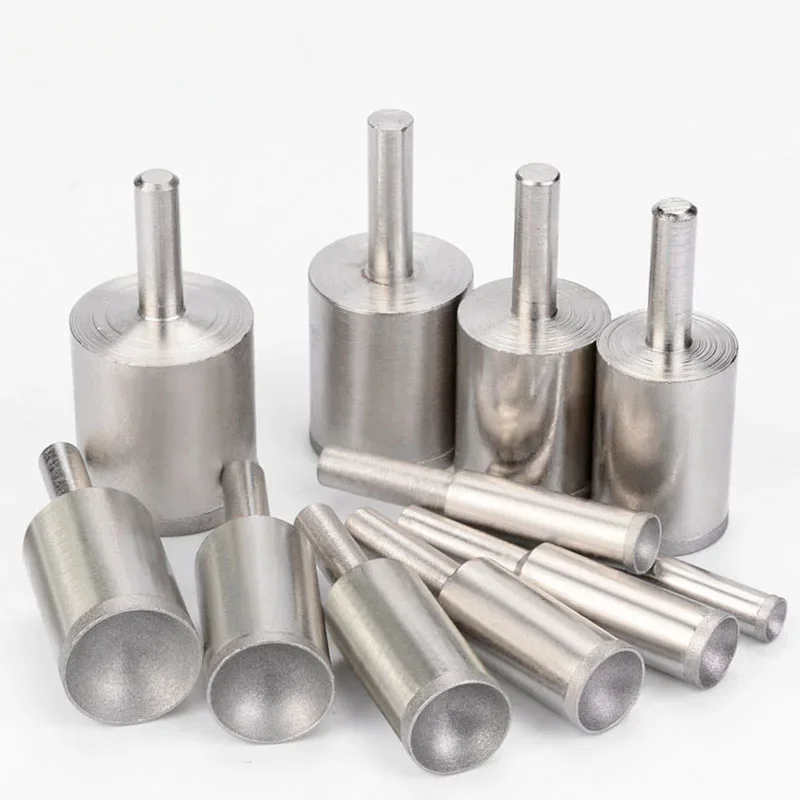 

1 шт., 3 мм-25 мм, навесные точки, вогнутые алмазные бусины, шлифовальная головка, шариковая полировка, янтарный нефритовый камень