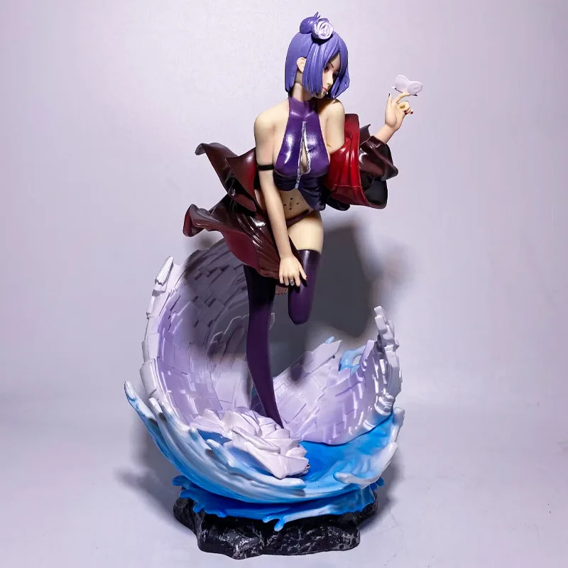 Konan Figure Akatsuki Anime Action Figure Konan Figurine PVC Statue Model Kids Toys Gifts