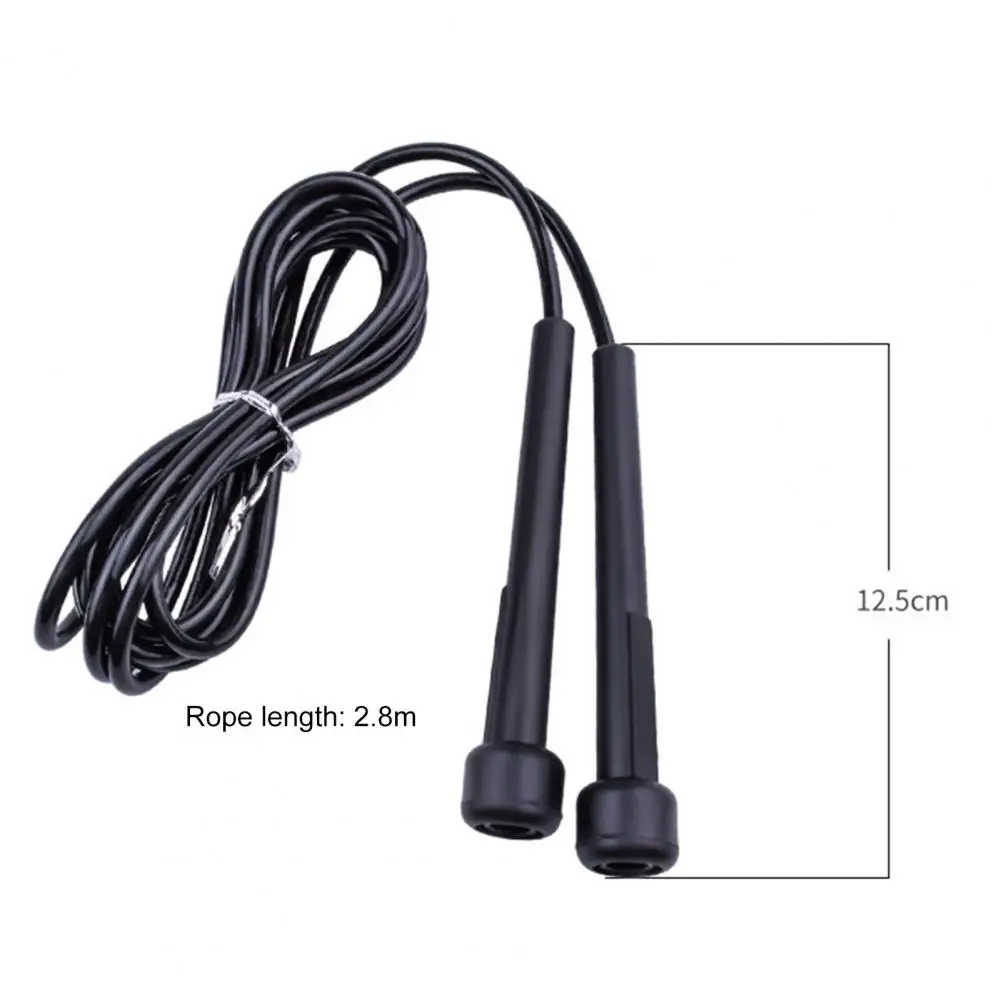 Useful Tear Resistant Training Jump Rope Plastic Handle Training Jump Rope Anti Winding Skipping Rope for School