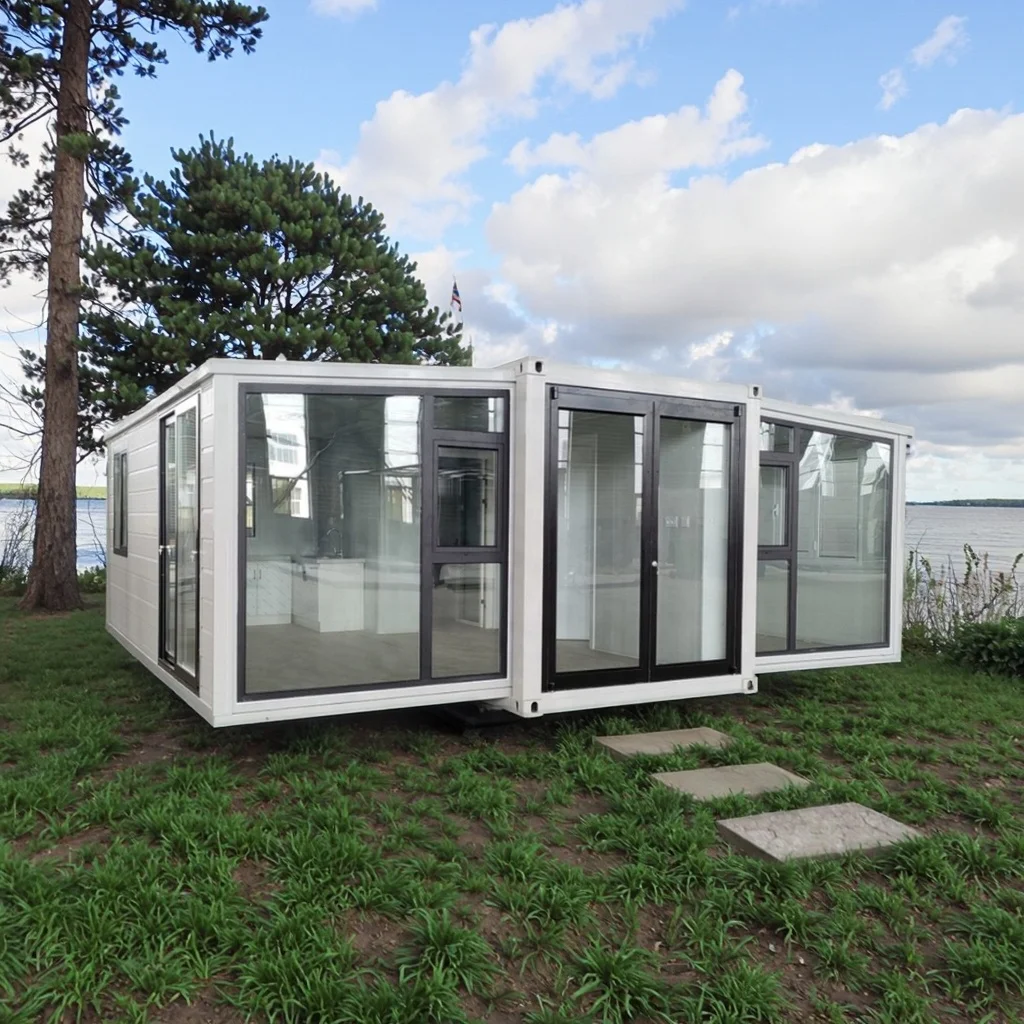 

Good Storage Homes Shipping Factory Custom Design Luxury Moistureproof Double Wing Folding Room