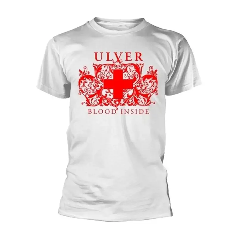 Ulver 'Blood Inside' White T shirt NEW